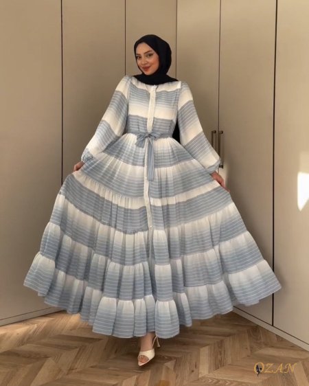فستان أمواج