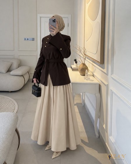 طقم تنورة elegant